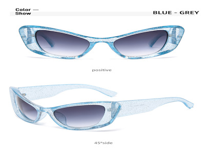 2025 Retro Street Shooting Sports Cat's Eye Sunglasses For Women For Amazon New Trendy Cross-border Internet Celebre For