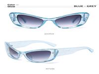 2025 Retro Street Shooting Sports Cat's Eye Sunglasses For Women For Amazon New Trendy Cross-border Internet Celebre For